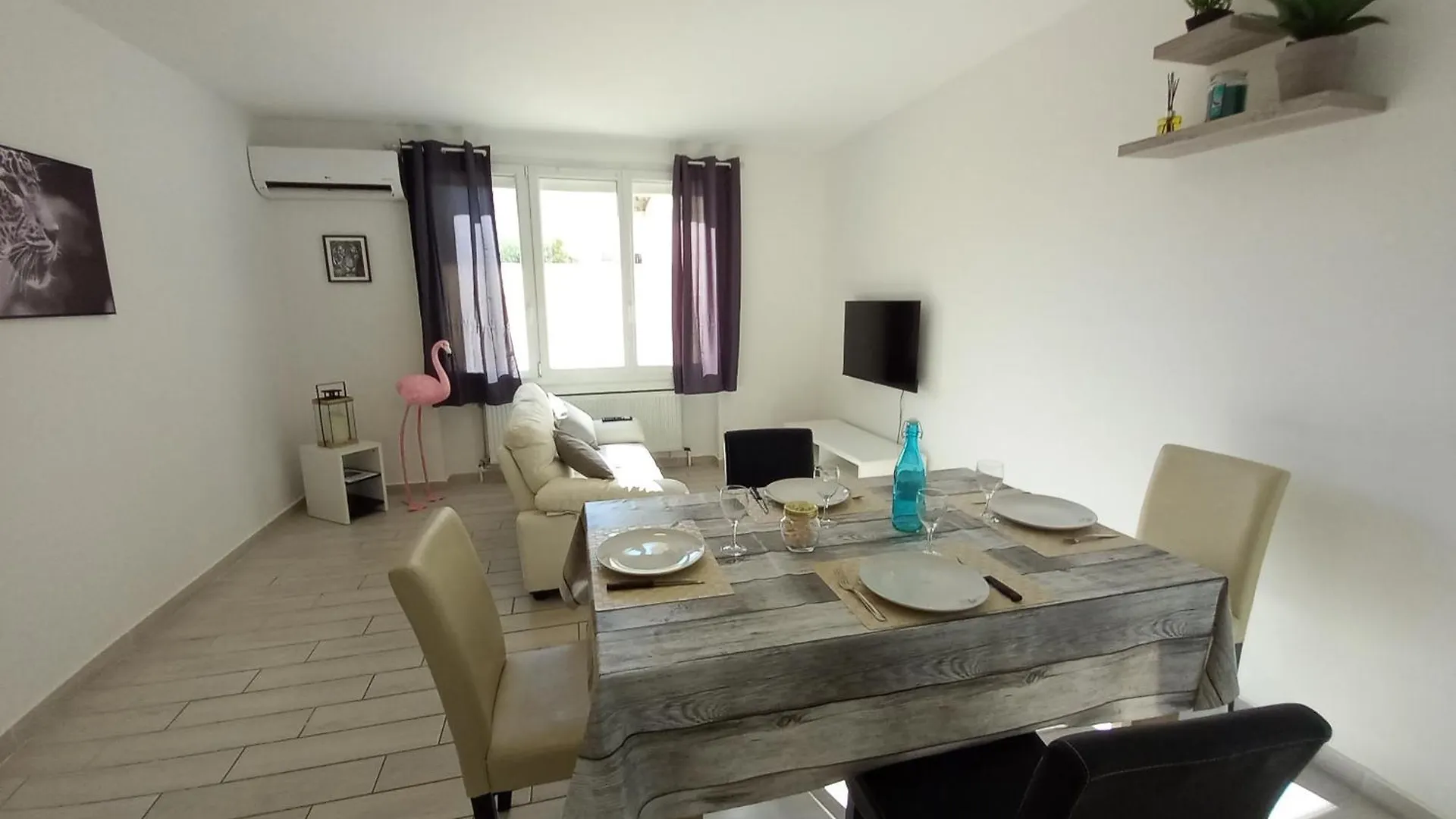 Appart T3 Proche Gare Sncf Avec Stationnement Gratuit Montelimar Apartment